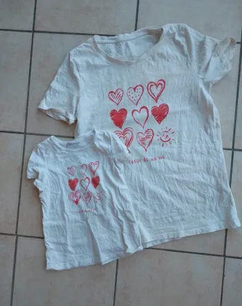 Tee-shirt matchy matchy mère-fille