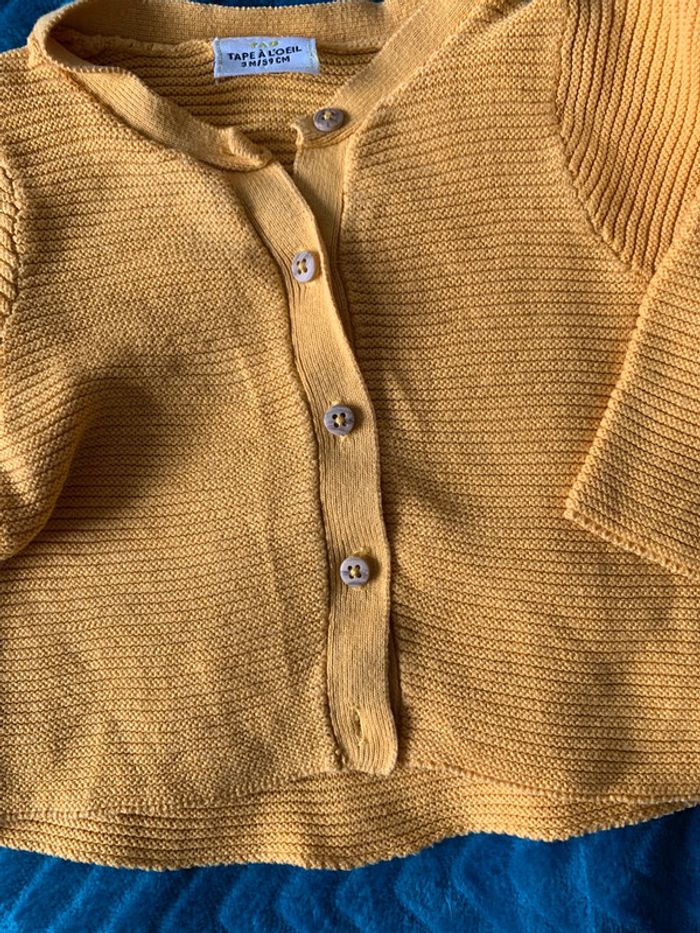 Gilet fille 3 mois - photo numéro 3