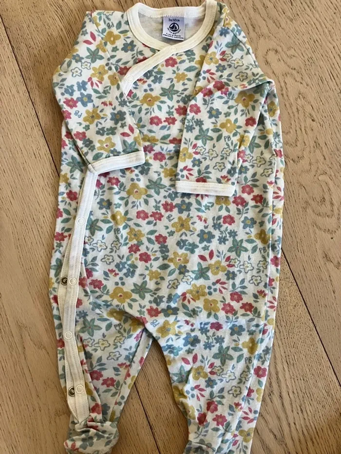 Lot naissance / 1 mois et 3 mois bébé fille été Petit Bateau - photo numéro 11