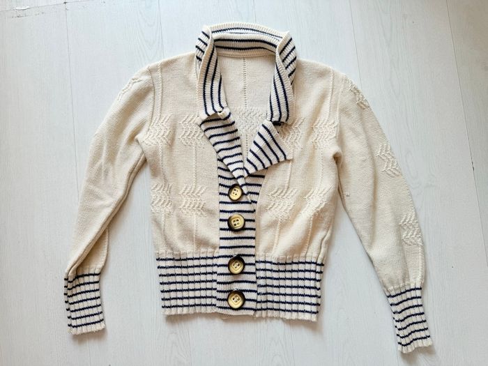 Cardigan vintage année 1970 - photo numéro 2