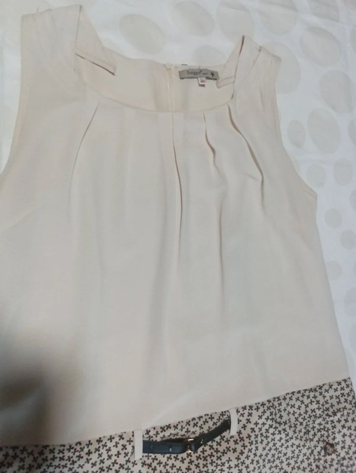 Robe légère femme Soggo Paris taille 38/40 style rétro vintage - photo numéro 3