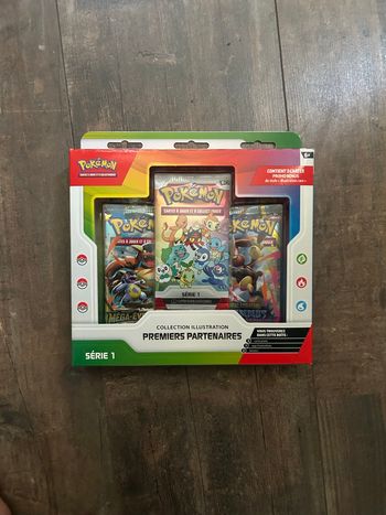 Pokémon – Coffret Collection Illustration – Premiers Partenaires  Serie 1 – FR