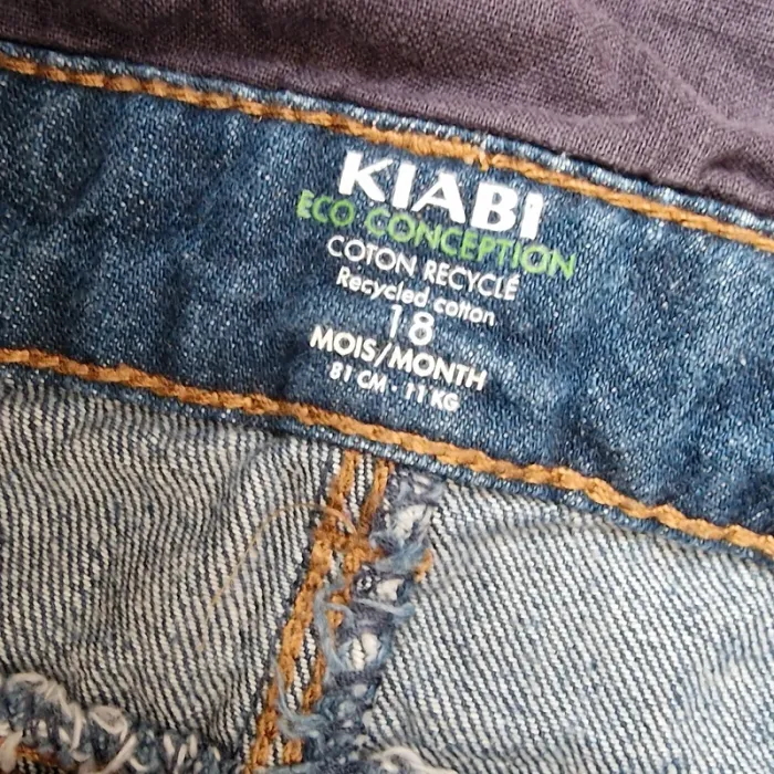 Lot pantalon garçon 18 mois - photo numéro 3