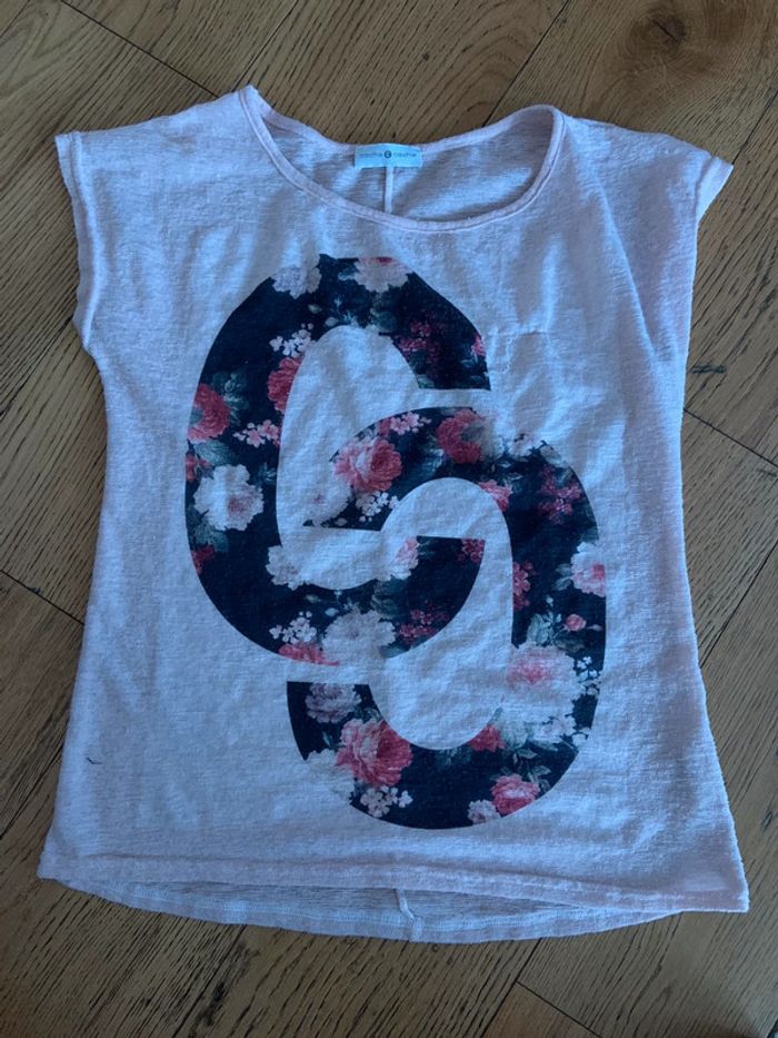 Tee shirt rose