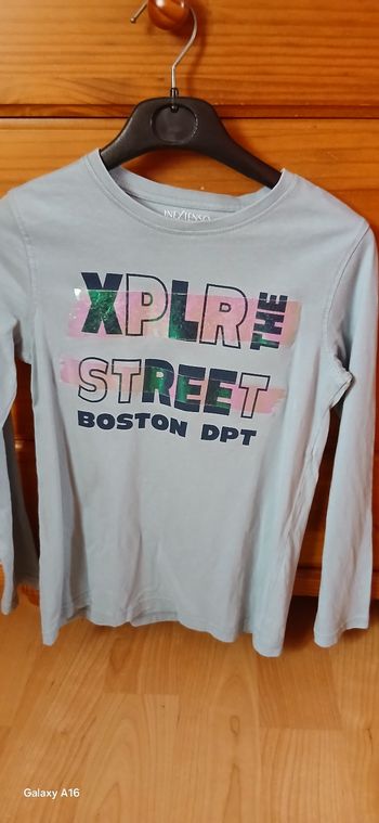 Tee-shirt manches longues taille 10ans