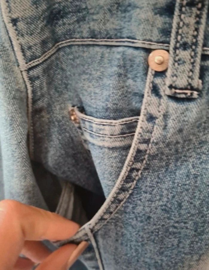 Très belle veste en jean taille 2 - photo numéro 6