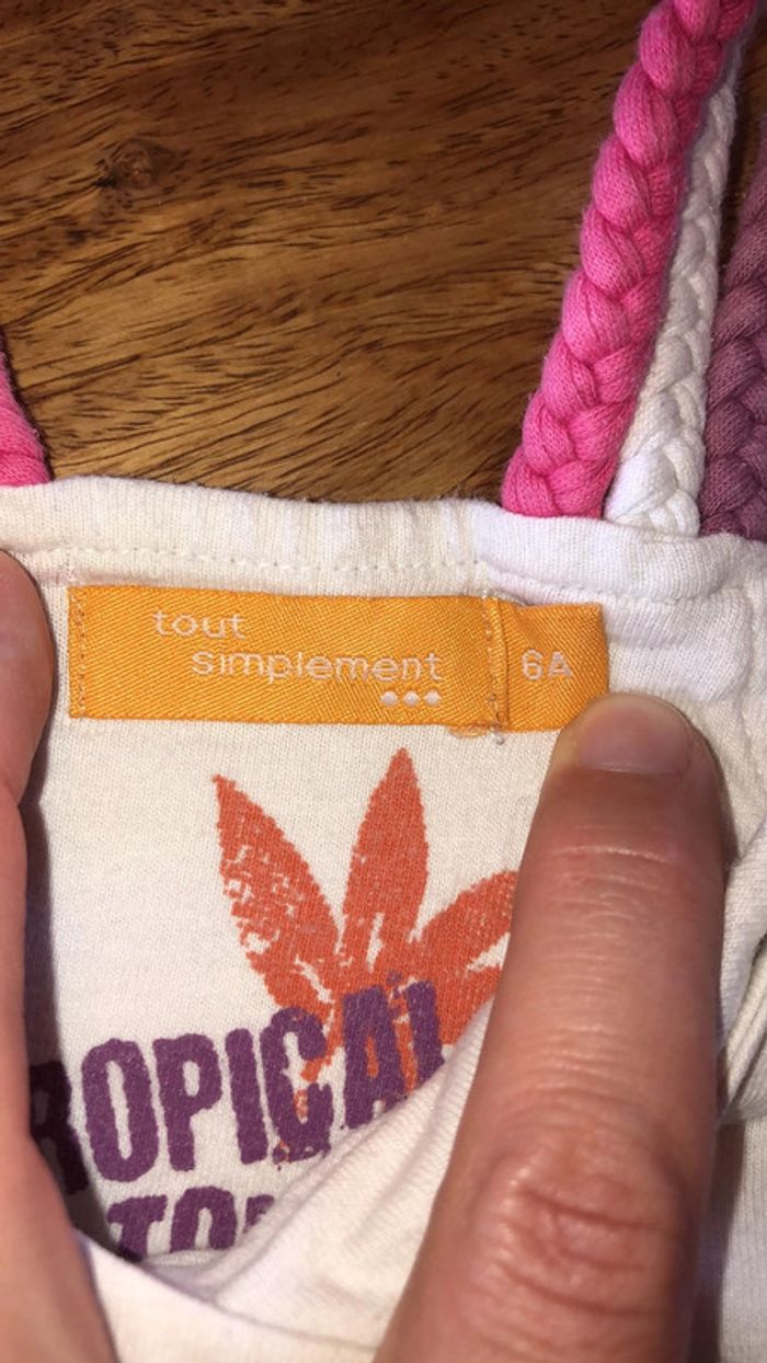 Débardeur fille 6 ans - photo numéro 3