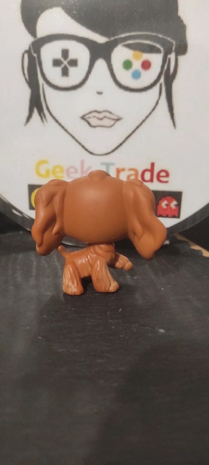 My Littlest Petshop LPS Pet Shop Dog  Spaniel Épagneul 252 Chien Authentic - photo numéro 2