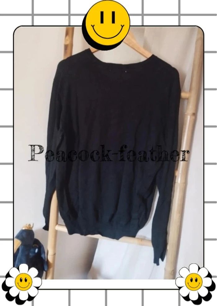 Pull noir fin homme xxl - photo numéro 5