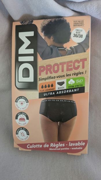 Culotte menstruelle lavable DIM t36-38