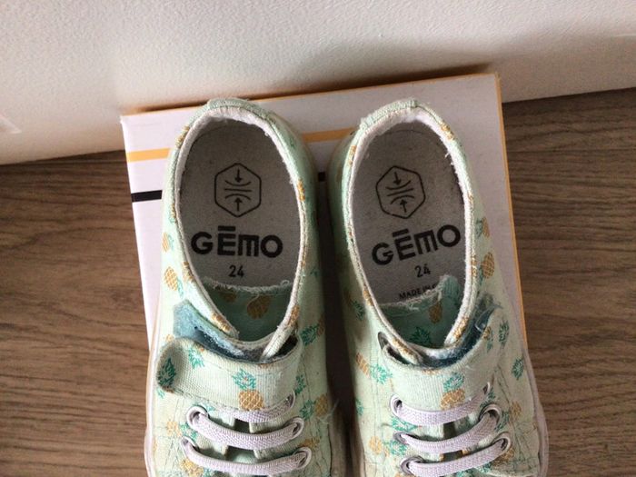 Chaussures toile enfant ananas - photo numéro 2