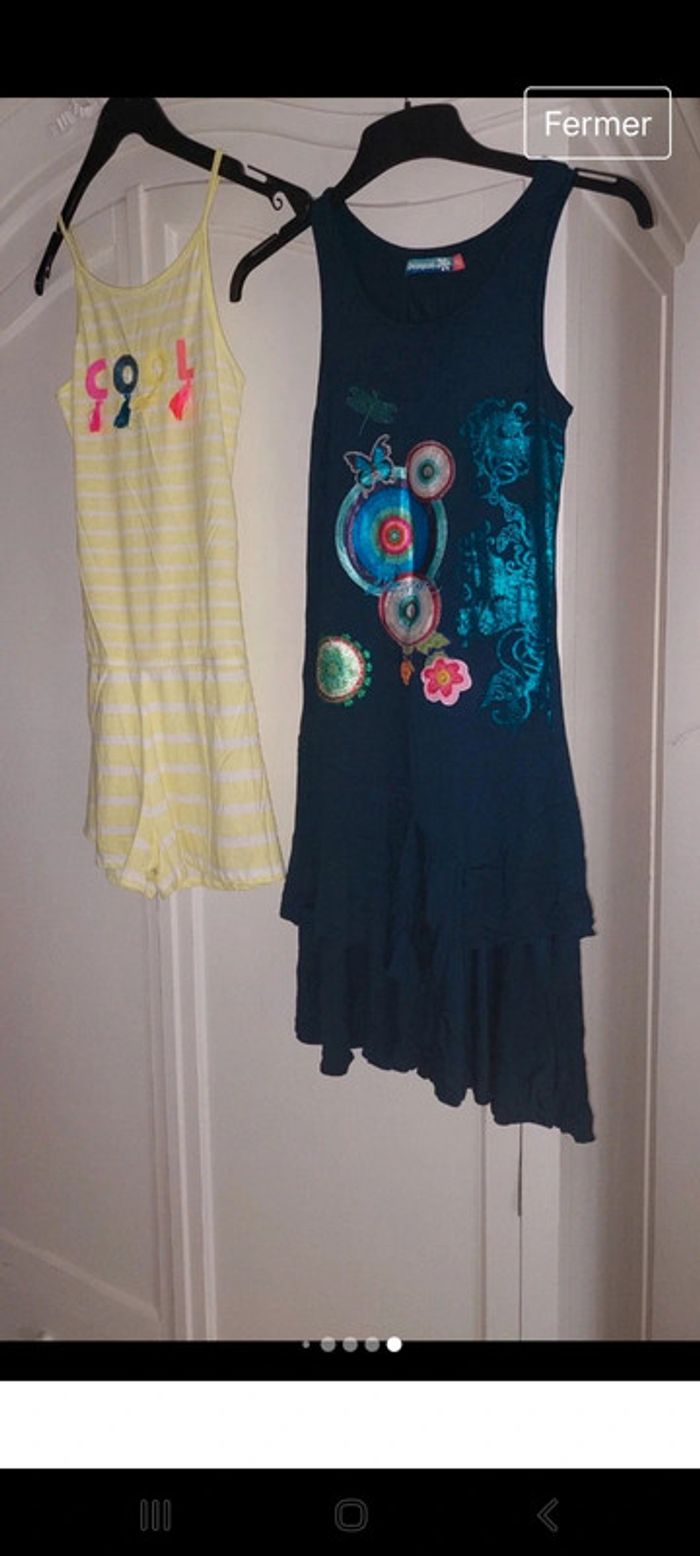 Lot de 1 combi-short Gémo et 1 robe Desigual 12 ans - photo numéro 11