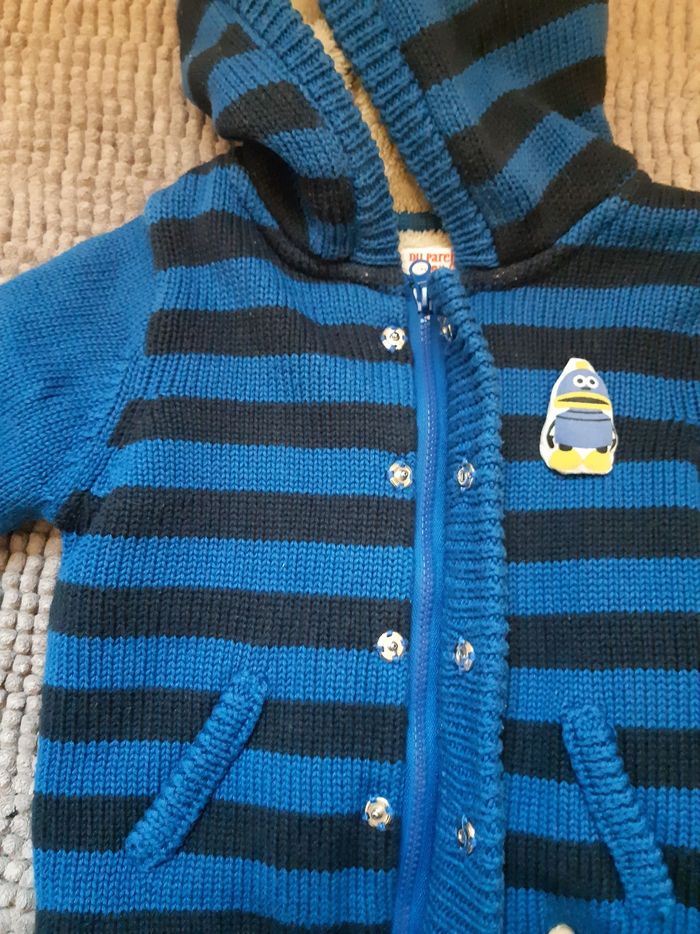 Gilet fourré DPAM 18 mois - photo numéro 4