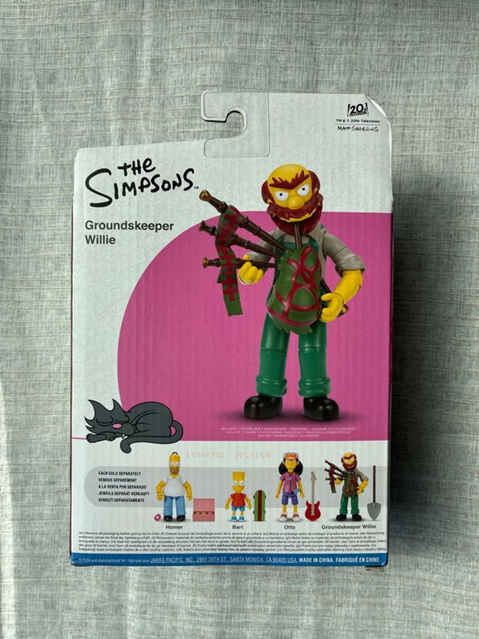 Figurine simpsons Groundskeeper Willis neuf - photo numéro 2