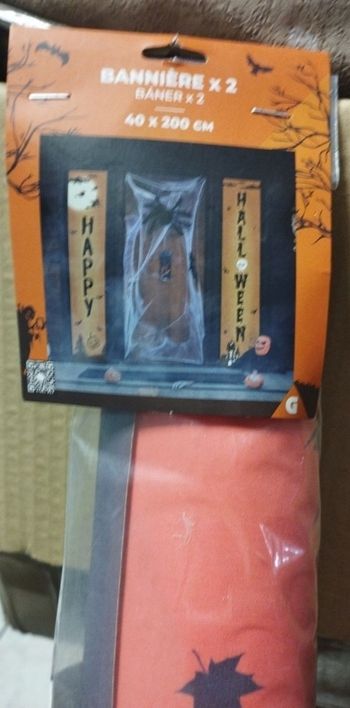 Bannière Halloween x2