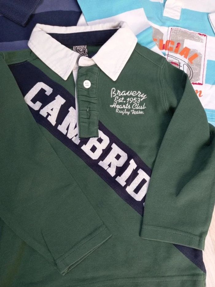 Lot de 5 polos à manches longues - photo numéro 2