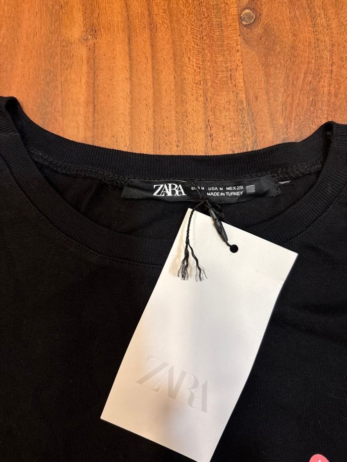 T-shirt over size Zara - photo numéro 3