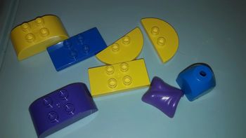 Lot de briques duplo spéciales