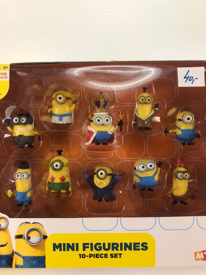 Minions mini figurines 10-piece set