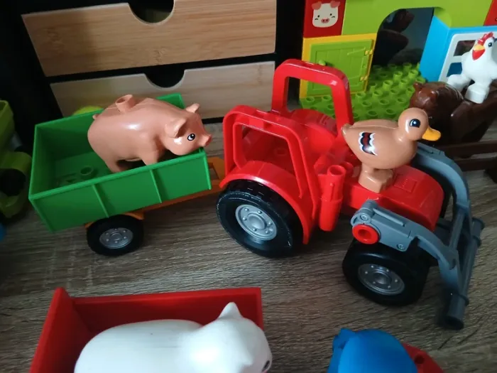 Lot ferme lego duplo tbe - photo numéro 6