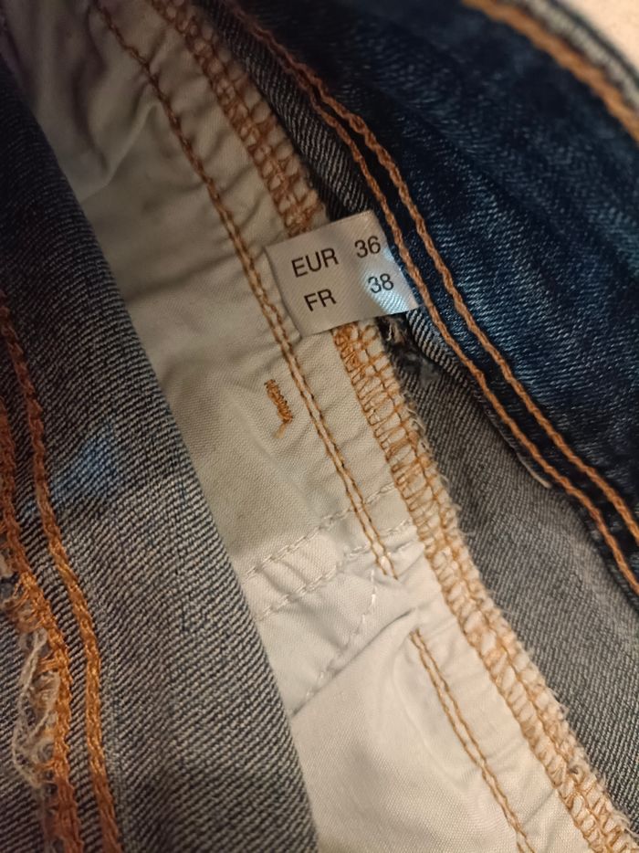 Jupe en jean femme Love Canda, taille 38 - photo numéro 10