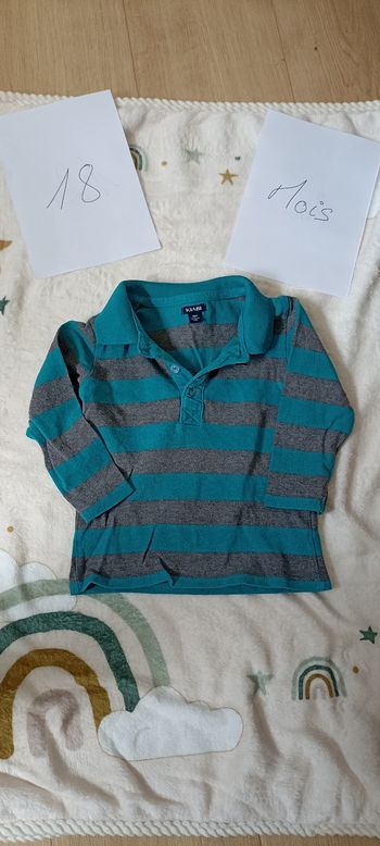 Polo manches longues