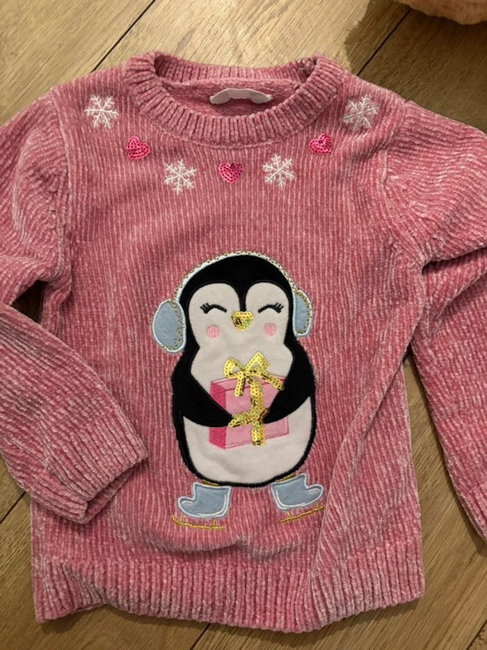 Pull pingouin 6-7 ans