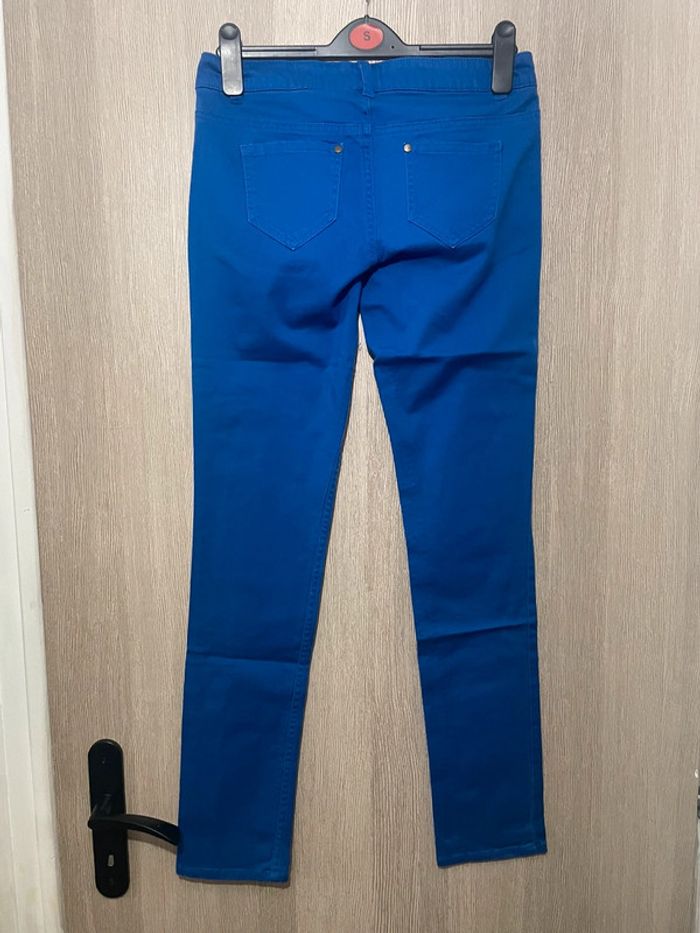 Pantalon bleu électrique T38 - photo numéro 5