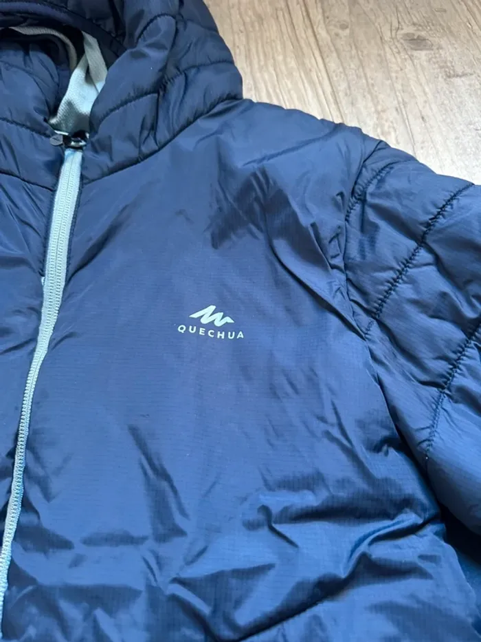 Doudoune bleu quechua garçon 14 15ans - photo numéro 4