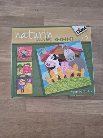 Lot de 4 puzzles Diset
