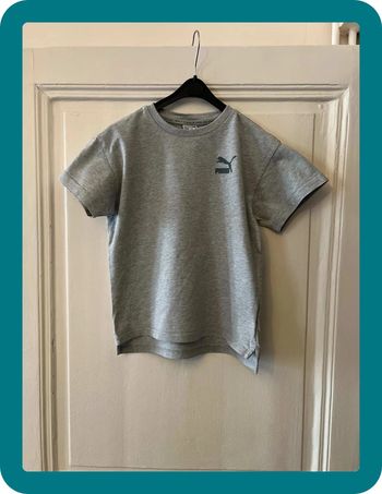 T-shirt col rond manches courtes 8 ans - Puma