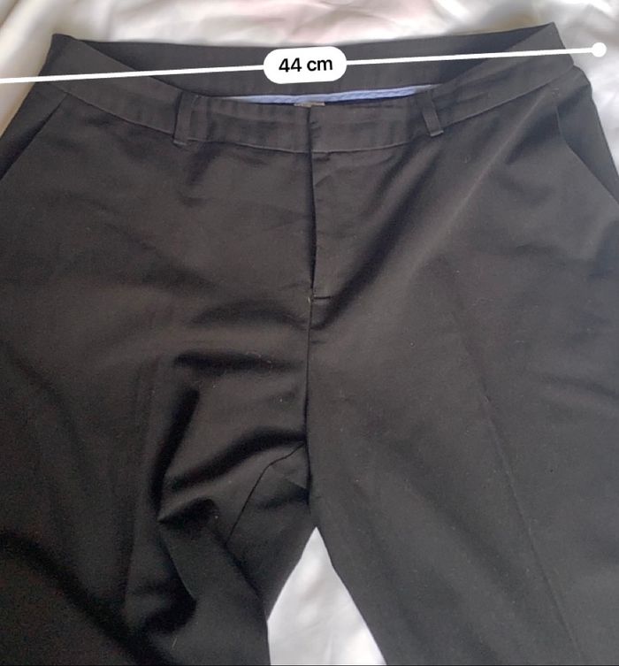 Pantalon femme La Redoute noir Taille 44 polyviscose - photo numéro 8