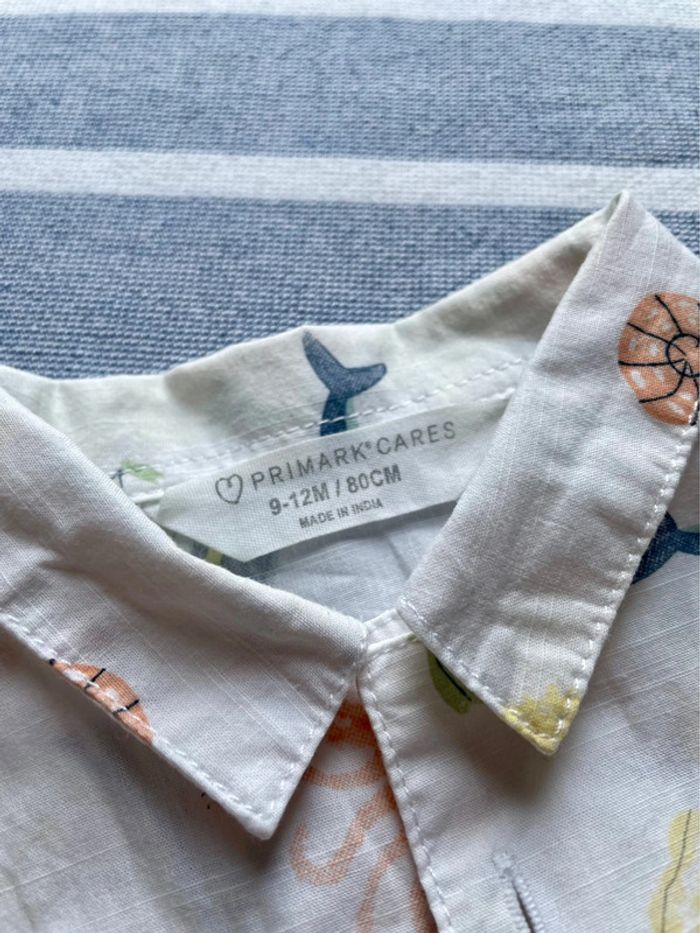 Ensemble chemise + short en jean primark - photo numéro 5