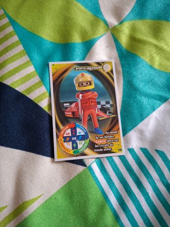 Carte playmobil sport mécaniques 70
