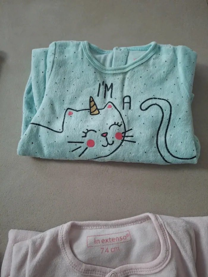 Lot de 4 pyjamas 12 mois - photo numéro 4