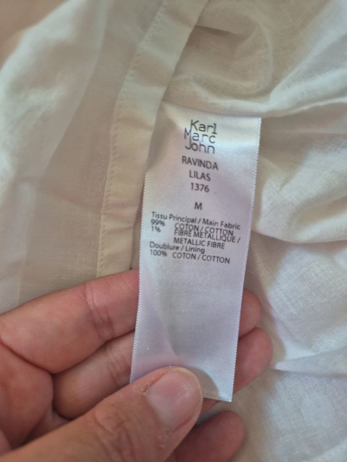 Robe rose dorée à poids Karl Marc John M - photo numéro 4