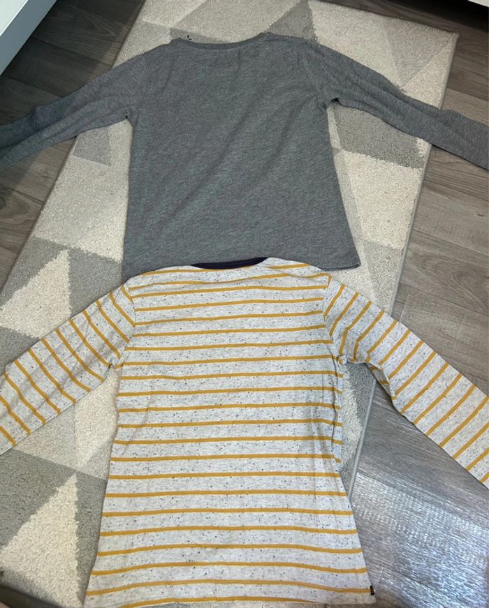 Lot de 2 t-shirt manche longue taille 8 ans - photo numéro 4