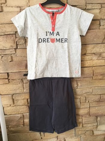 Pyjama short taille 7-8 ans