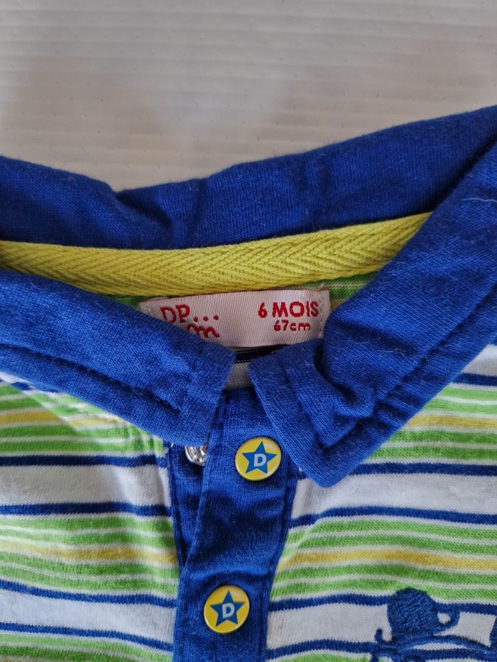 Tee shirt bébé garçon 6 mois (67 cm) - photo numéro 2