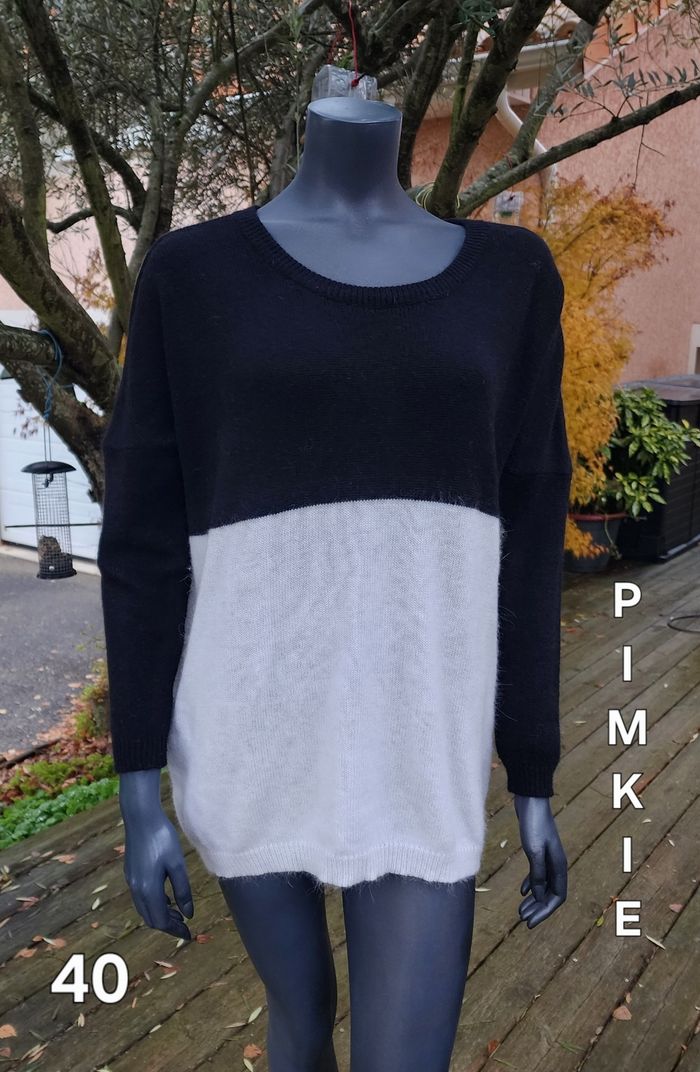 Pull femme, 26% angora, taille 40