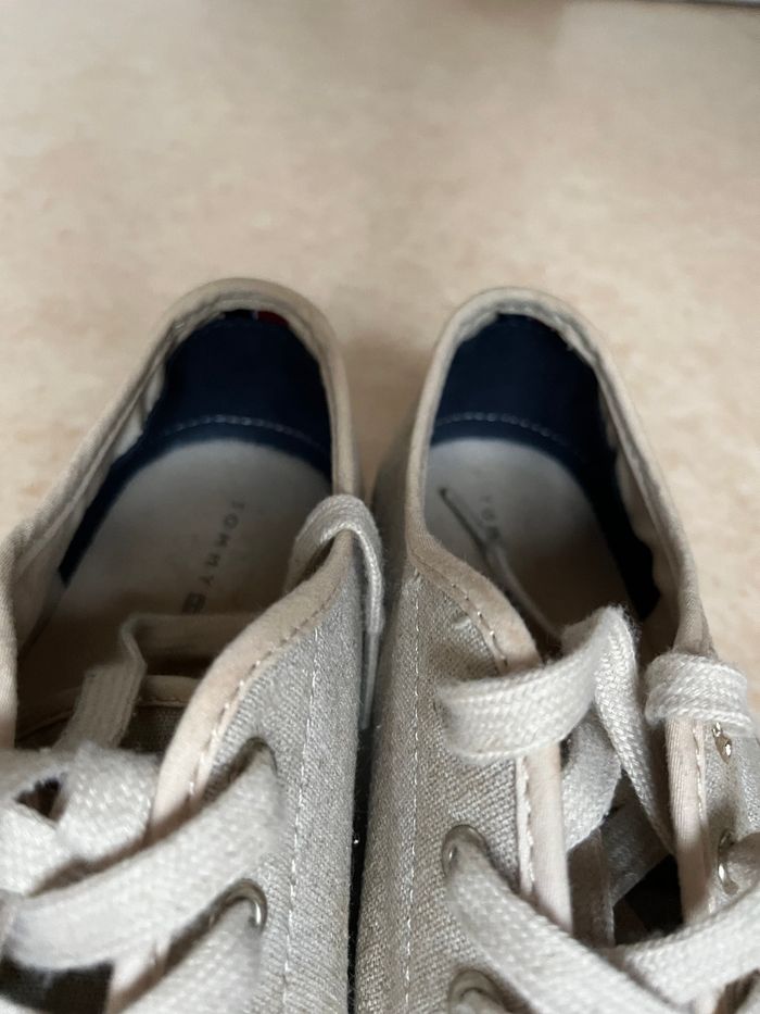 Basket homme tommy Hilfiger marron 40 en très bon état - photo numéro 5