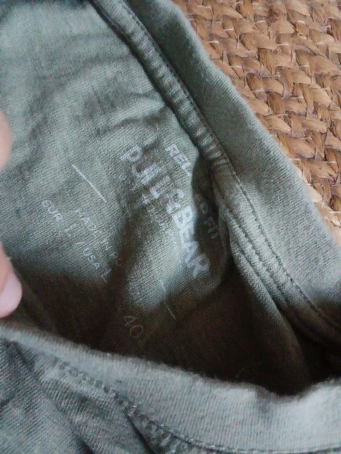 Tee shirt manche courte Taille 40 pull and bear - photo numéro 3
