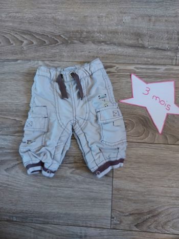 Pantalon 3 mois petit kimbaloo
