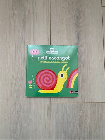 Livre Petit escargot