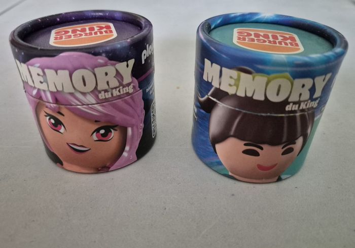 Lot de 2 jeux Memory Burger King / Playmobil Ayuma et sport - photo numéro 2