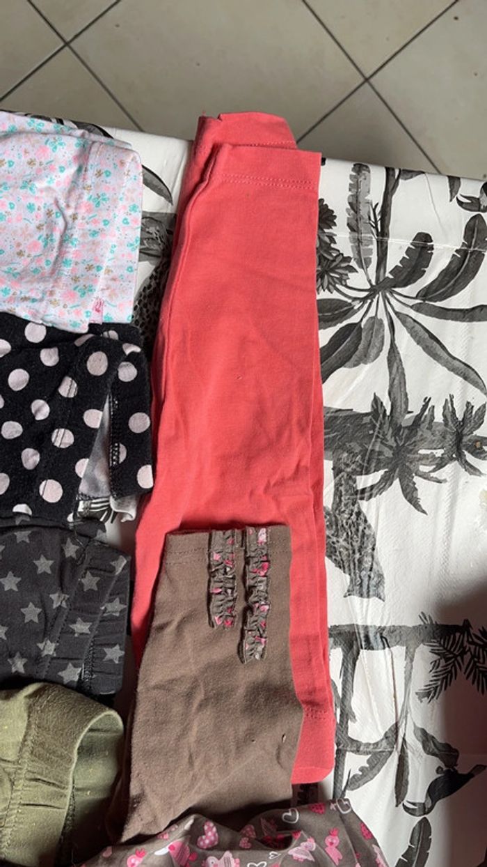 Lot 8 leggings 6 mois - photo numéro 6