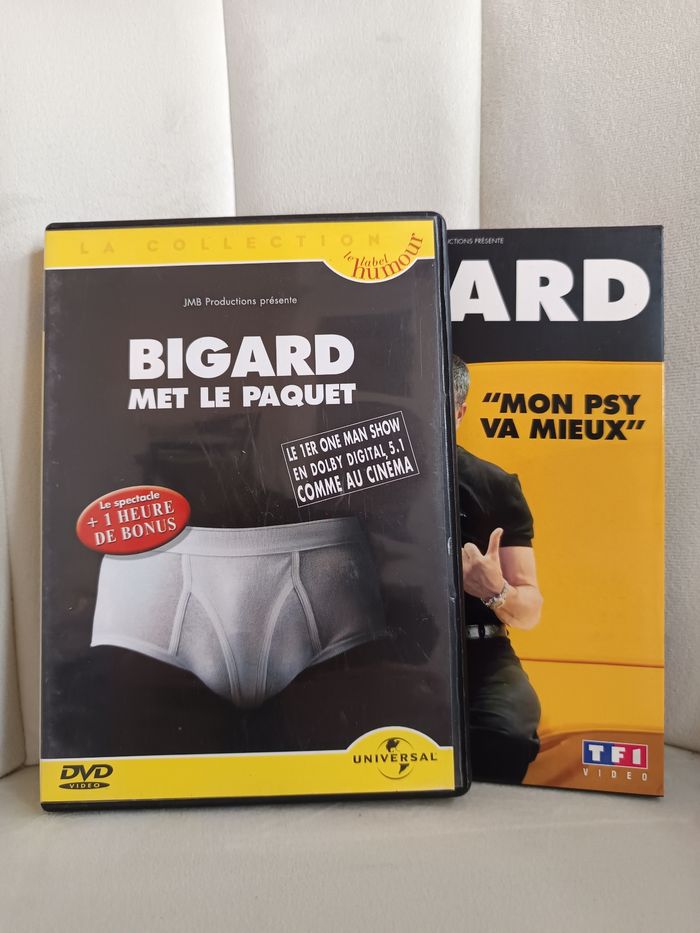 Lot Dvd " Jean Marie Bigard " - photo numéro 1