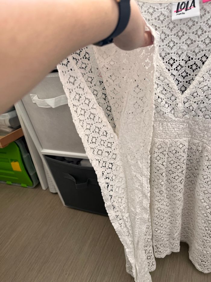 Robe de plage dentelle - photo numéro 3