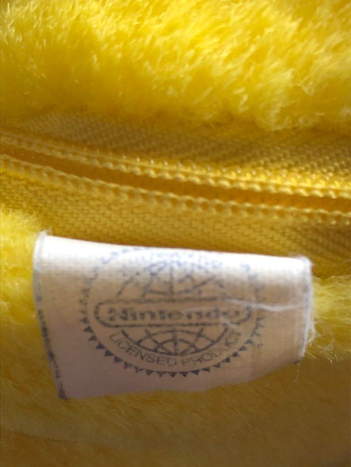 Sac Peluche Pokémon Pikachu Nintendo/Tomy vintage - photo numéro 8