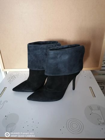 Bottines cuir à talons taille 39